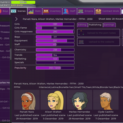 Screenshots - Porn Empire - Adult Video Game